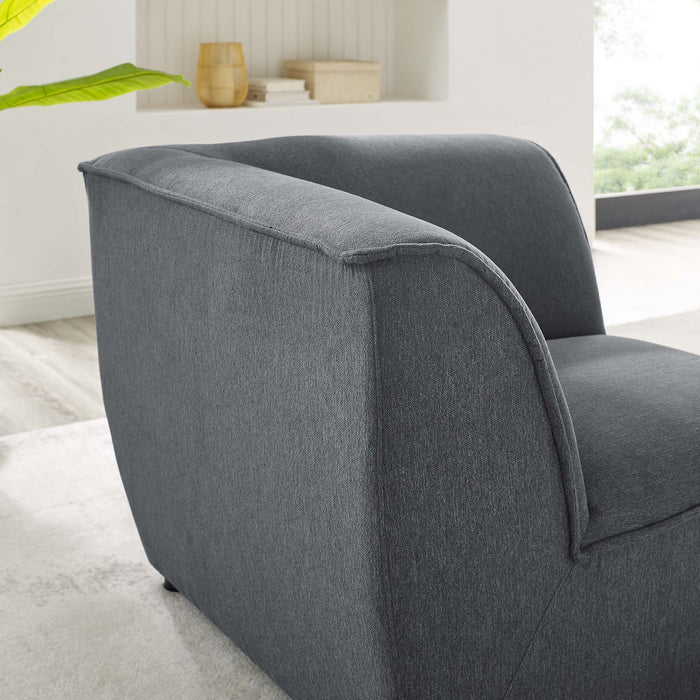 Comprise Corner Sectional Sofa Chair - in lifestyle setting
