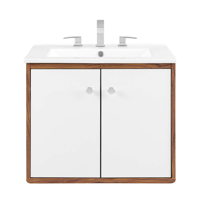 Transmit Wall-Mount Bathroom Vanity Basin Included