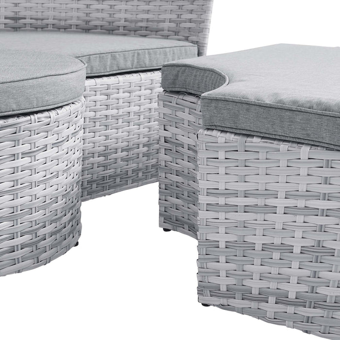 Scottsdale Canopy Outdoor Patio Daybed - view 9