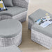Scottsdale Canopy Outdoor Patio Daybed - detail close-up