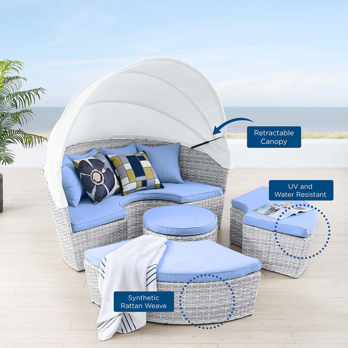 Scottsdale Canopy Outdoor Patio Daybed - view 12