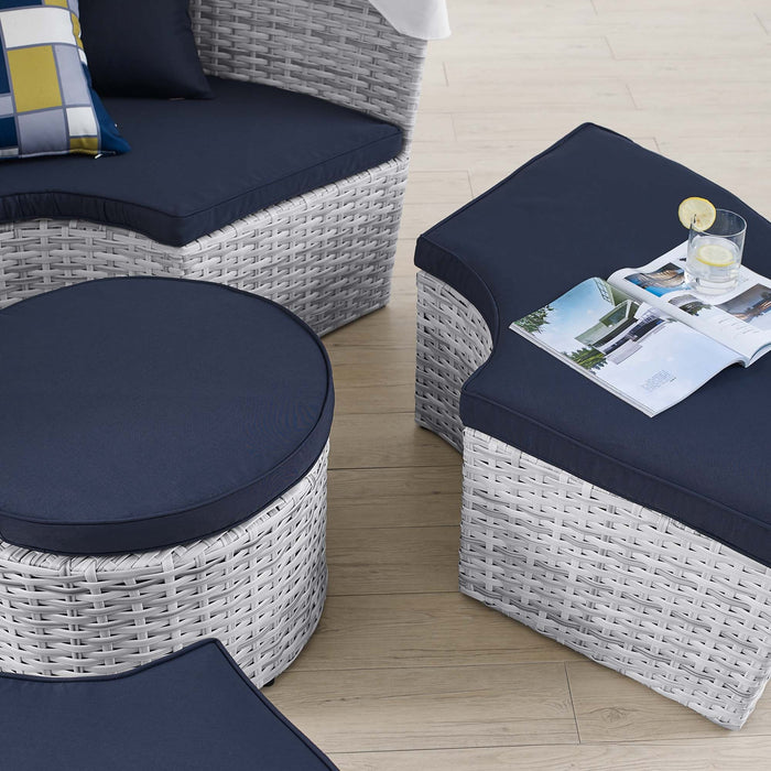Scottsdale Canopy Outdoor Patio Daybed - view 21