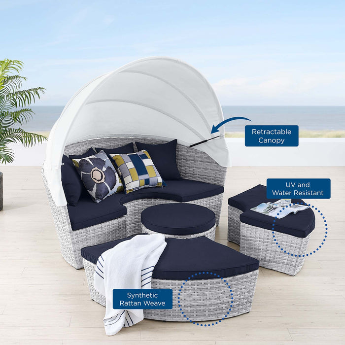 Scottsdale Canopy Outdoor Patio Daybed - view 22