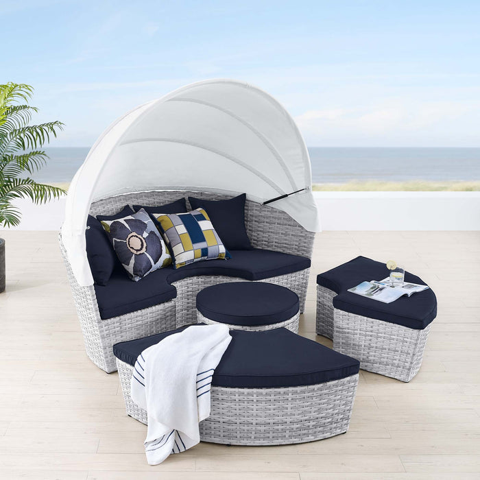 Scottsdale Canopy Outdoor Patio Daybed - view 19