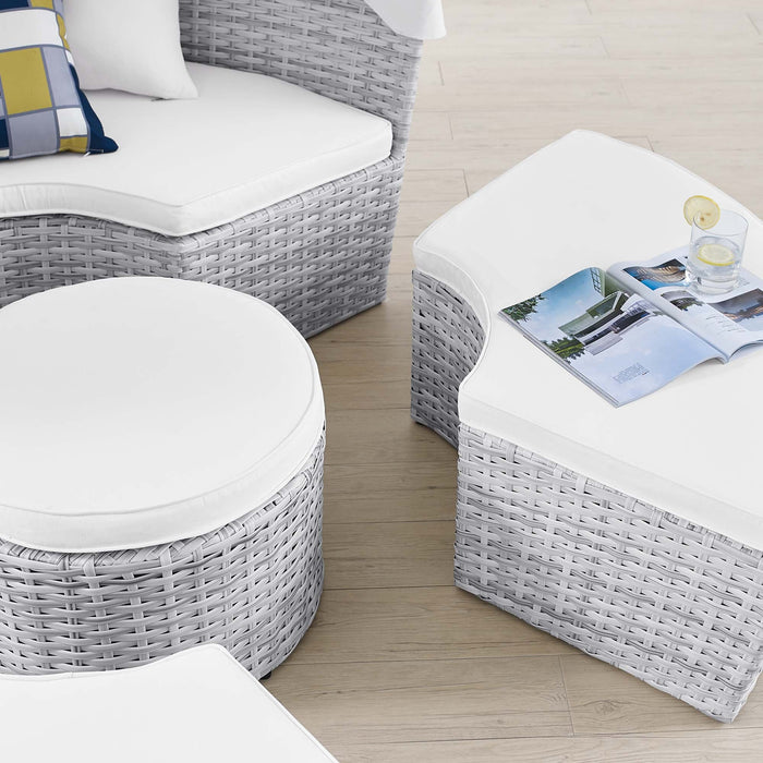 Scottsdale Canopy Outdoor Patio Daybed - view 30