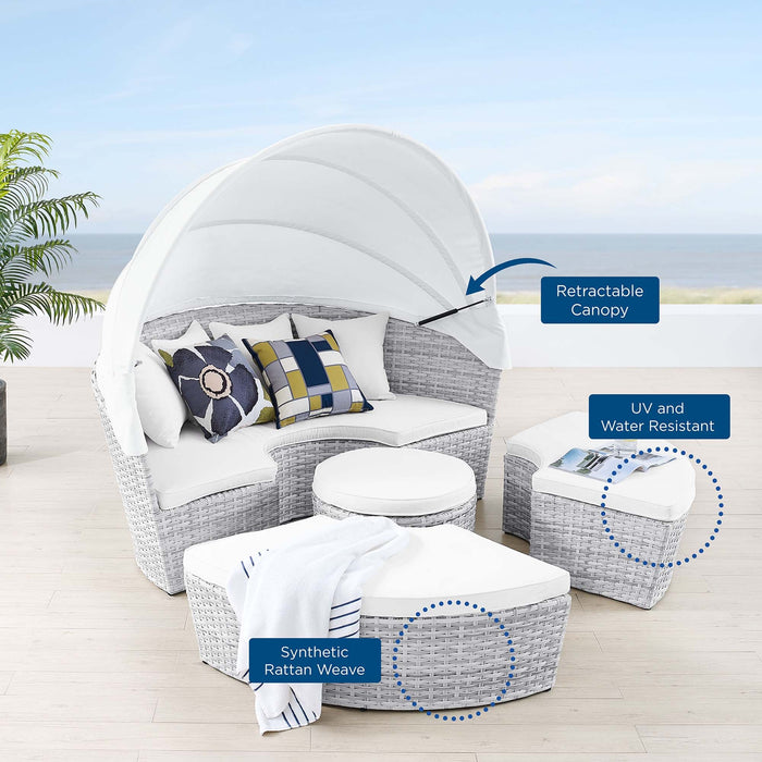 Scottsdale Canopy Outdoor Patio Daybed - view 31