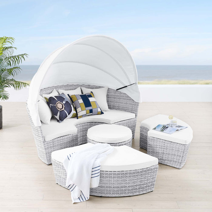 Scottsdale Canopy Outdoor Patio Daybed - view 28