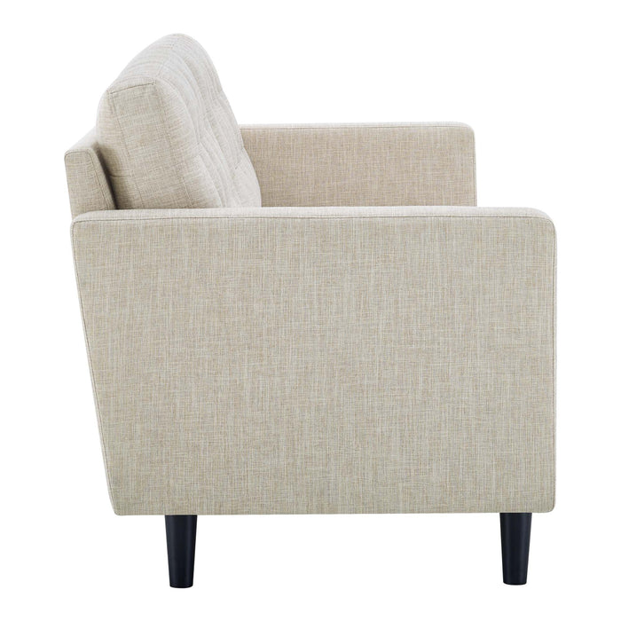 Exalt Tufted Fabric Sofa - view 5