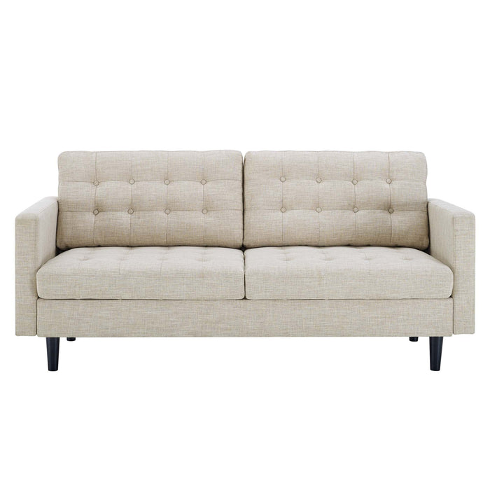 Exalt Tufted Fabric Sofa - view 7