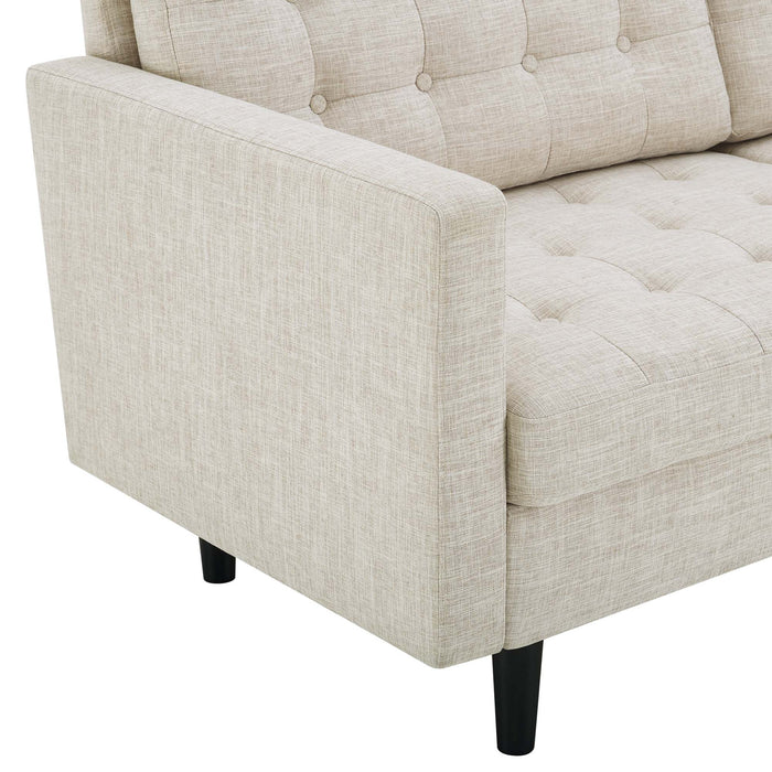 Exalt Tufted Fabric Sofa - view 8