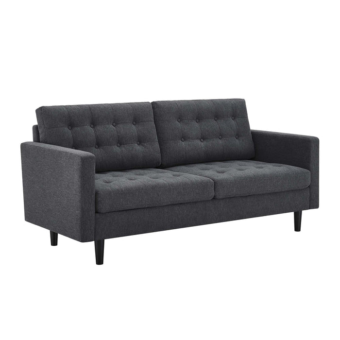 Exalt Tufted Fabric Sofa - view 11