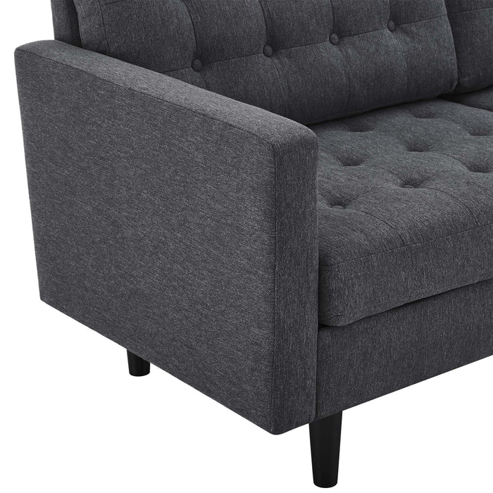 Exalt Tufted Fabric Sofa - view 17