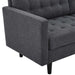Exalt Tufted Fabric Sofa - view 17