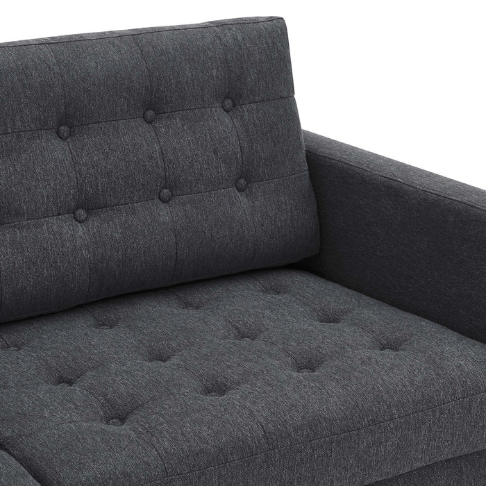 Exalt Tufted Fabric Sofa - view 18