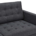 Exalt Tufted Fabric Sofa - view 18
