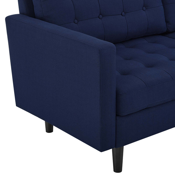 Exalt Tufted Fabric Sofa - view 26