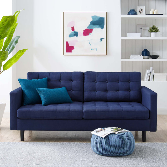 Exalt Tufted Fabric Sofa - view 19