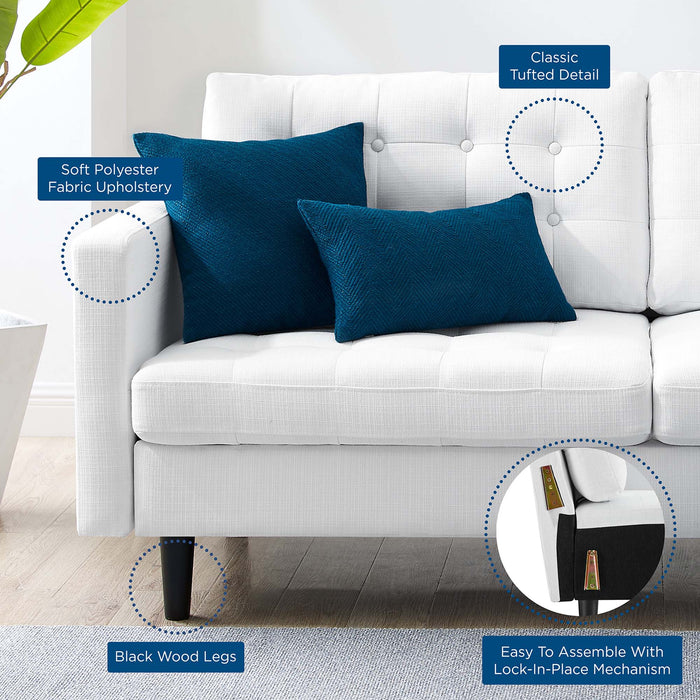 Exalt Tufted Fabric Sofa - view 31