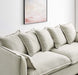Avalon Slipcover Fabric Sofa Beige