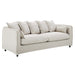 Avalon Slipcover Fabric Sofa Beige