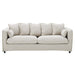 Avalon Slipcover Fabric Sofa Beige
