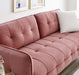 Cameron Tufted Performance Velvet Sofa - in lifestyle setting