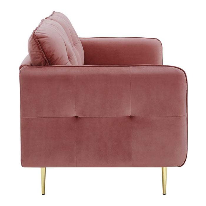 Cameron Tufted Performance Velvet Sofa - view 6