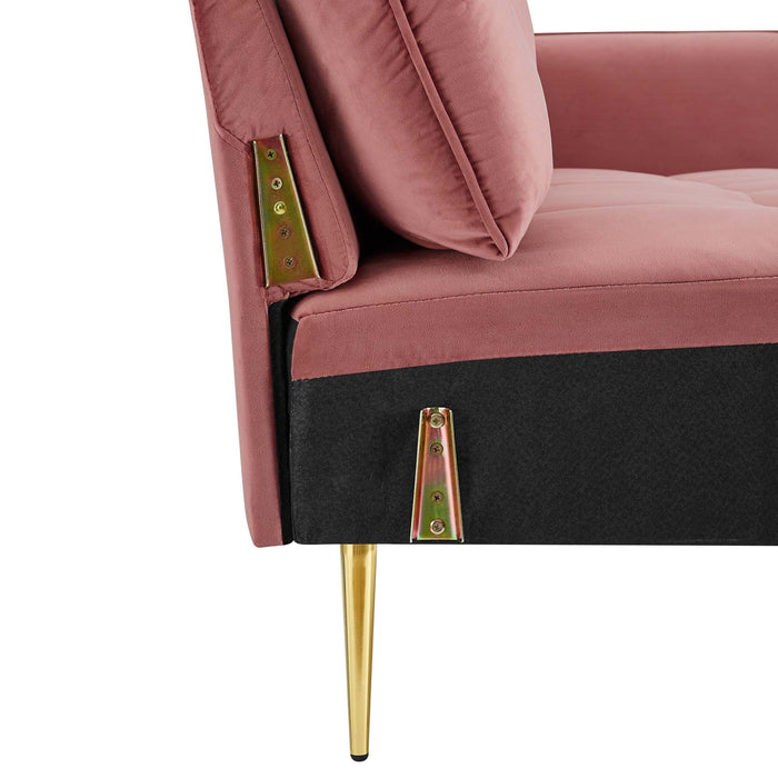 Cameron Tufted Performance Velvet Sofa - view 11