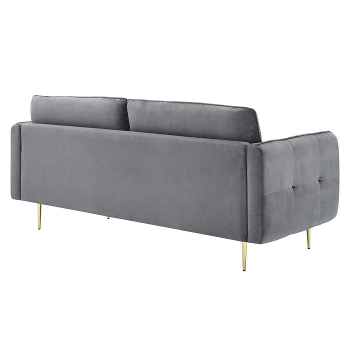 Cameron Tufted Performance Velvet Sofa - view 18