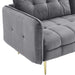 Cameron Tufted Performance Velvet Sofa - view 20