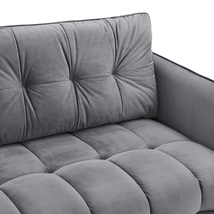 Cameron Tufted Performance Velvet Sofa - view 21