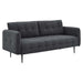Cameron Tufted Fabric Sofa - alternate angle view