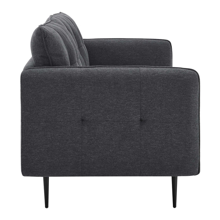 Cameron Tufted Fabric Sofa - view 6