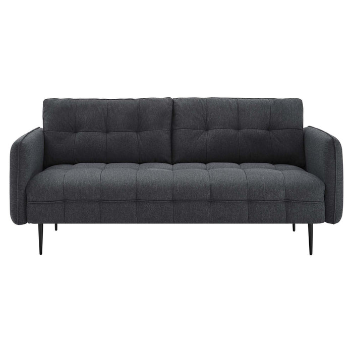 Cameron Tufted Fabric Sofa - view 8