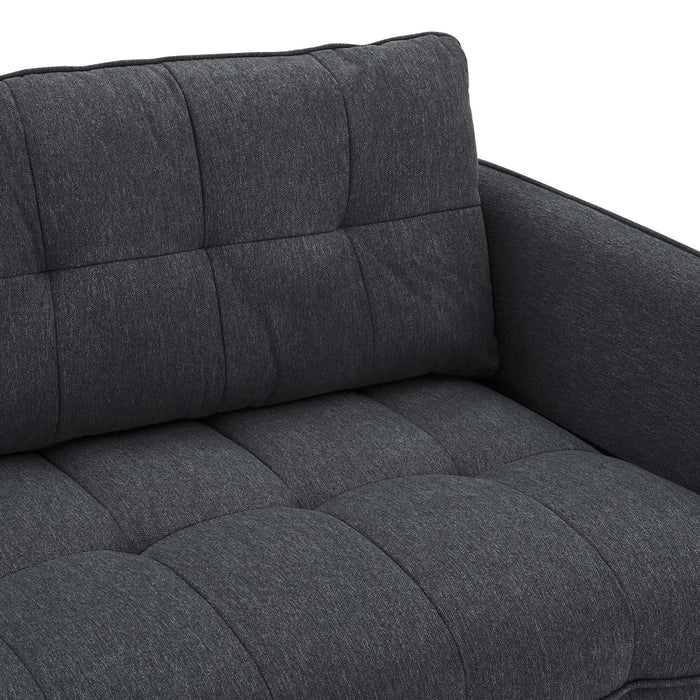 Cameron Tufted Fabric Sofa - view 10