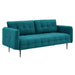 Cameron Tufted Fabric Sofa - view 23