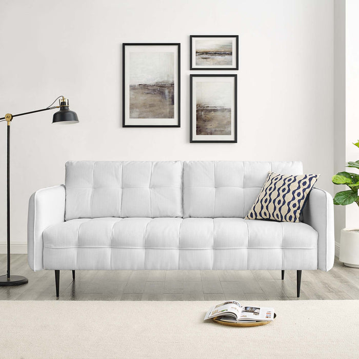 Cameron Tufted Fabric Sofa - view 33