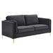 Kaiya Performance Velvet Sofa - alternate angle view