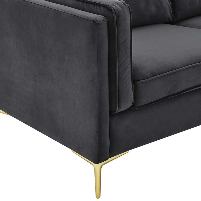 Kaiya Performance Velvet Sofa - view 10