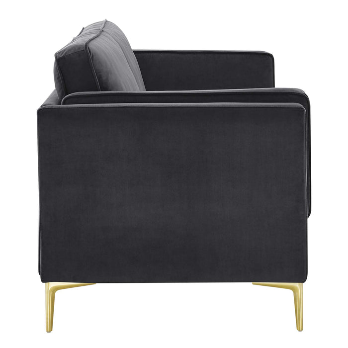 Kaiya Performance Velvet Sofa - view 6