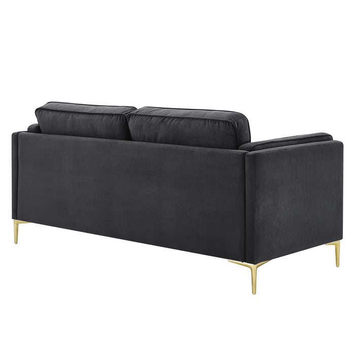 Kaiya Performance Velvet Sofa - view 7