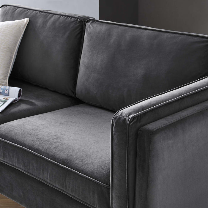 Kaiya Performance Velvet Sofa - view 5