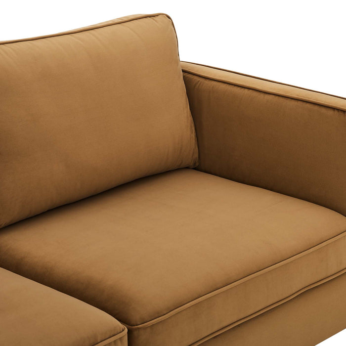 Kaiya Performance Velvet Sofa - view 19