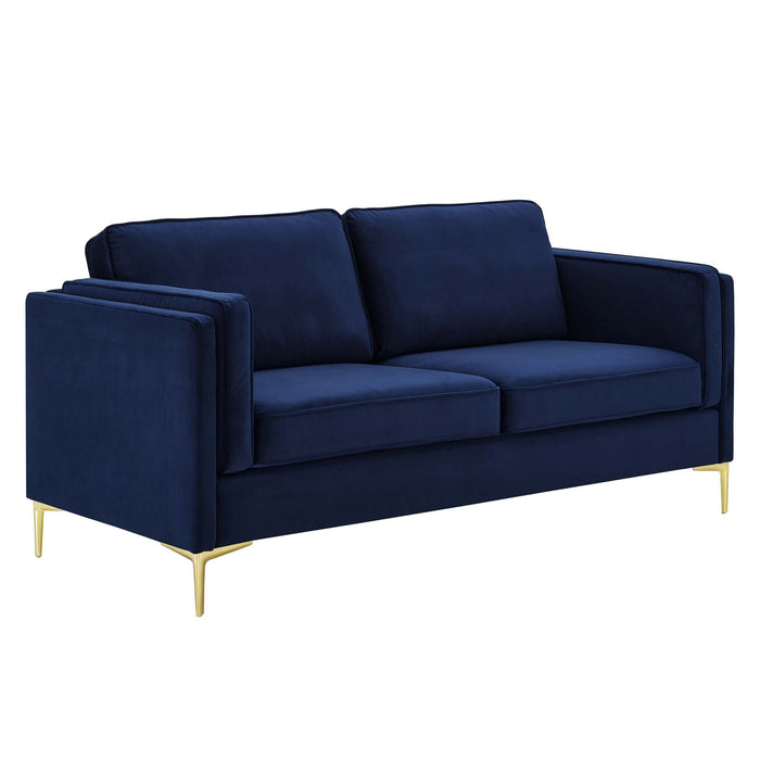Kaiya Performance Velvet Sofa - view 22
