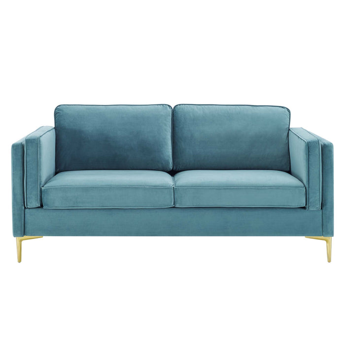 Kaiya Performance Velvet Sofa - view 38