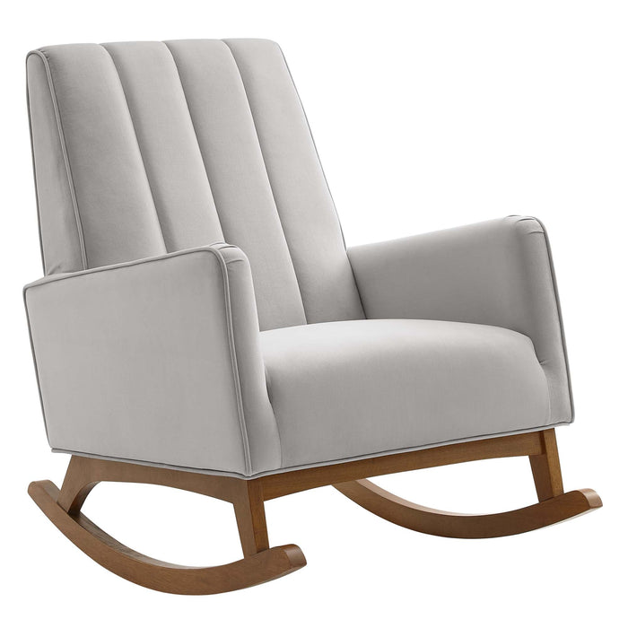 Modway Sway Performance Velvet Rocking Chair Living Room Furniture - View 15