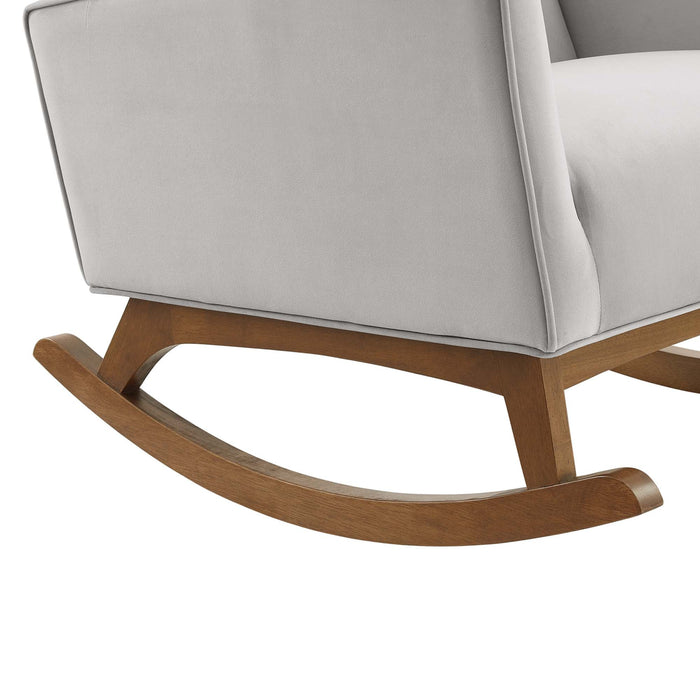 Modway Sway Performance Velvet Rocking Chair Living Room Furniture - View 14