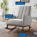 Modway Sway Performance Velvet Rocking Chair Living Room Furniture - View 10