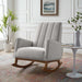 Modway Sway Performance Velvet Rocking Chair Living Room Furniture - Installation View