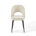 Modway Rouse Dining Side Chair Upholstered Fabric Set of 2 - Dimensions